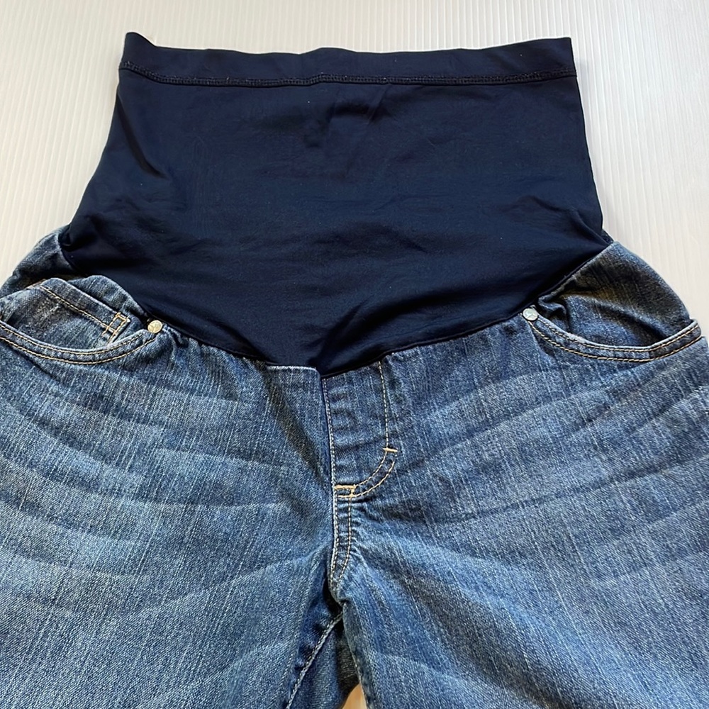 Liz Lange full panel maternity Jean, size 2